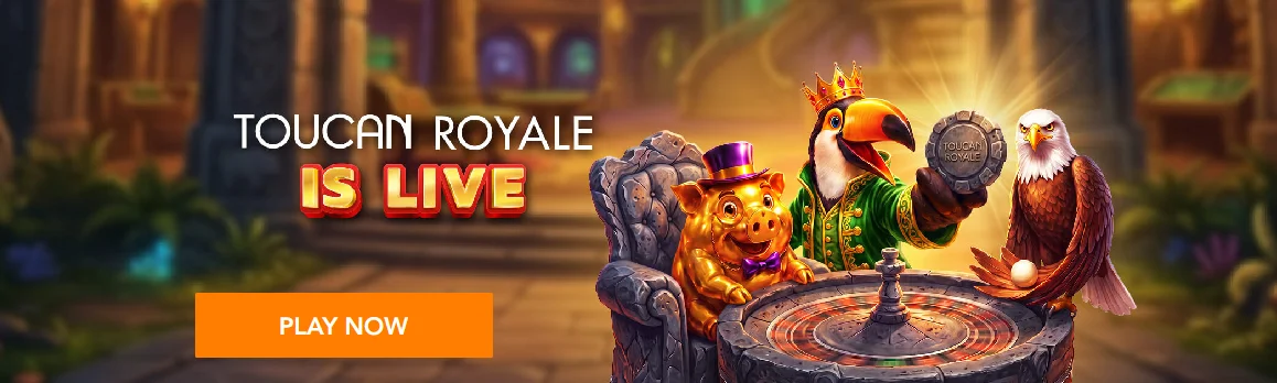 Toucan Royale slot live at King Johnnie casino
